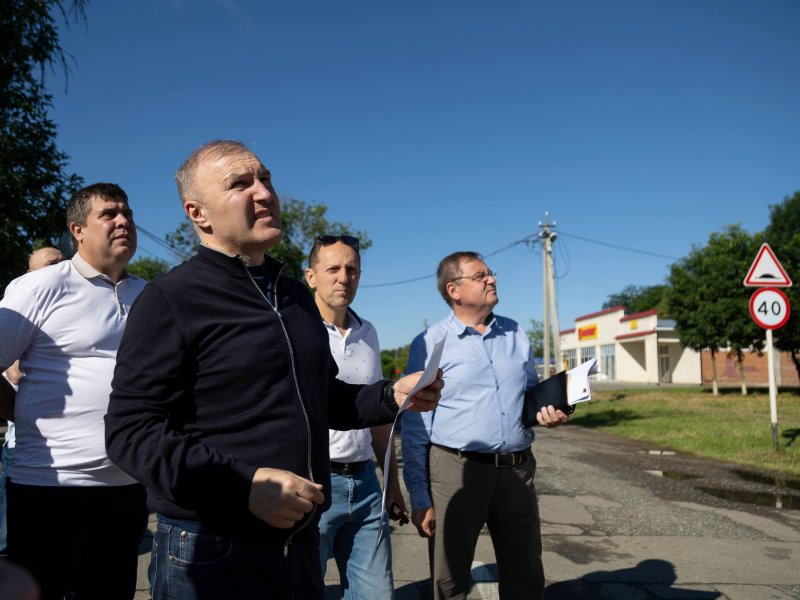 Глава Адыгеи проинспектировал ход капитального ремонта Дома культуры в станице Кужорской - НОВОСТИ | Адыгэ макъ