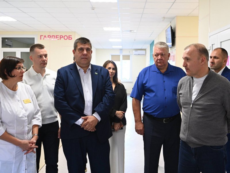 Глава Адыгеи оценил результаты строительства первого модульного здания для женской консультации - НОВОСТИ | Адыгэ макъ