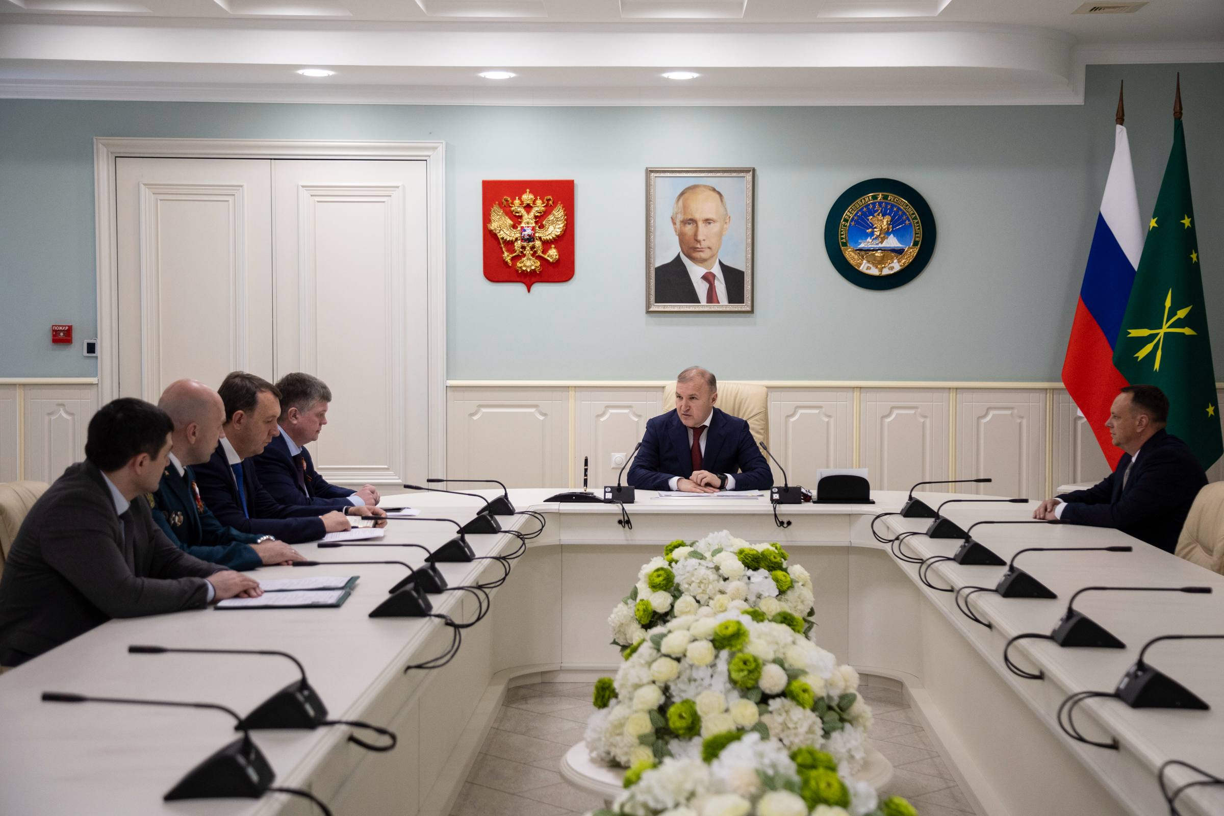 Глава Адыгеи поставил задачи перед новым начальником Комитета РА по делам ГО и ЧС | Адыгэ макъ