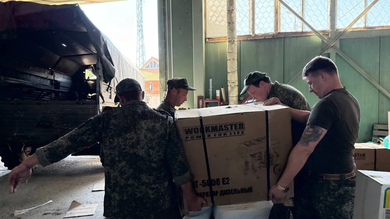 Адыгея направила партию дизельных генераторов бойцам в зону СВО | Адыгэ макъ