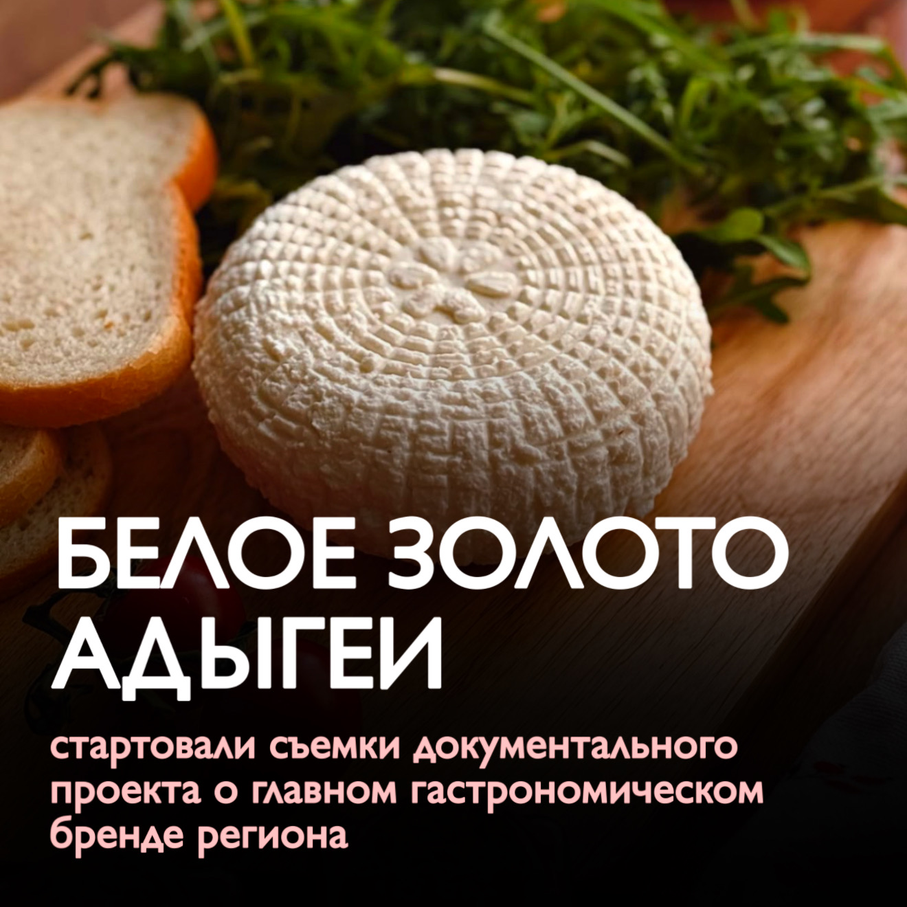«Белое золото Адыгеи»: стартовали съемки документального проекта о главном гастрономическом бренде региона | Адыгэ макъ
